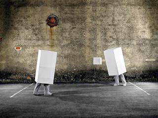Illustration for article titled Photographs of video games acted out in the real world